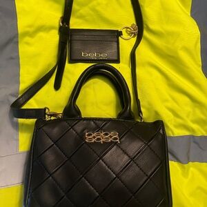 Bebe Quilted Handbag/Wallet